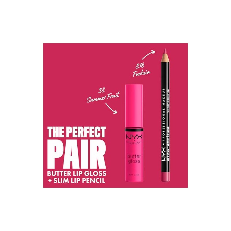 NYX PROFESSIONAL MAKEUP - Gloss de labios - Rosa -