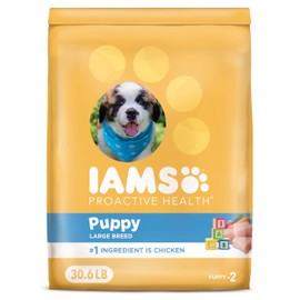 IAMS Proactive Health Smart Puppy Large Breed Premium Dry Dog Food (1) 30.6 Pound Bag, Model:10171672