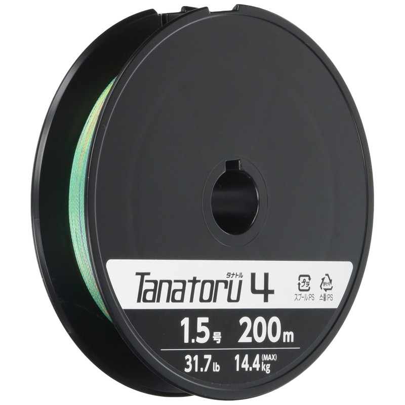 Shimano PL-F64R Tanatoru 4 PE Fishing Line, 656.2 Feet (200