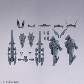 BANDAI SPIRITS 1.2 inches (30 mm) Optional Parts Set 13 (Leg Booster/Wireless Weapon Pack), 1/144 Scale, Color-coded Plastic Model
