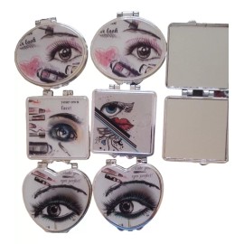 CG 12 Espejos De Bolsillo Para Maquillaje O Recuerdos