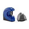 Lockermate Auto Stop Battery Operated Personal Sized Pencil Sharpener, Blue