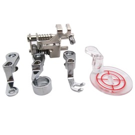 CKPSMS brand -CONVERTIBLE FREE MOTION QUILTING FOOT SET Compatible with/Replacement for JANOME BRAND ELNA BRAND LOW SHANK SEWING MACHINE