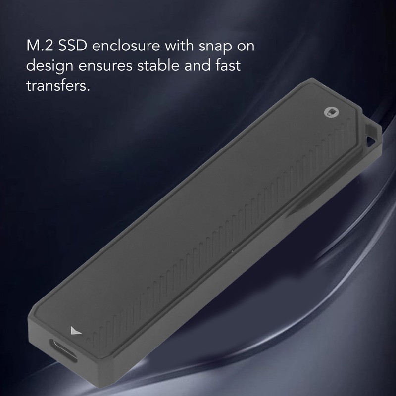M.2 to Type C NVMe SSD Enclosure 20Gbps 4TB Storage