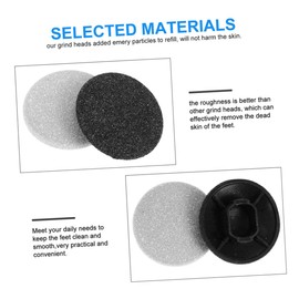 Ipetboom Electric Foot 10pcs Sandpaper Discs Foot Care Tools Pedicure Supplies