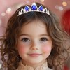 Kilshye Rhinestone Headband Silver Crystal Princess Hairband Birthday Headpiece for