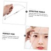 FOMIYES Sets Eyebrow Shape Tool Measuring Ruler for Eyebrows Grooming
