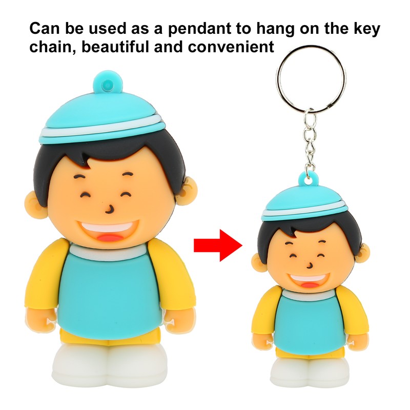 USB Flash Drive 16GB/32GB/64GB/128GB Cute Cartoon Boy Portable Storage Memory