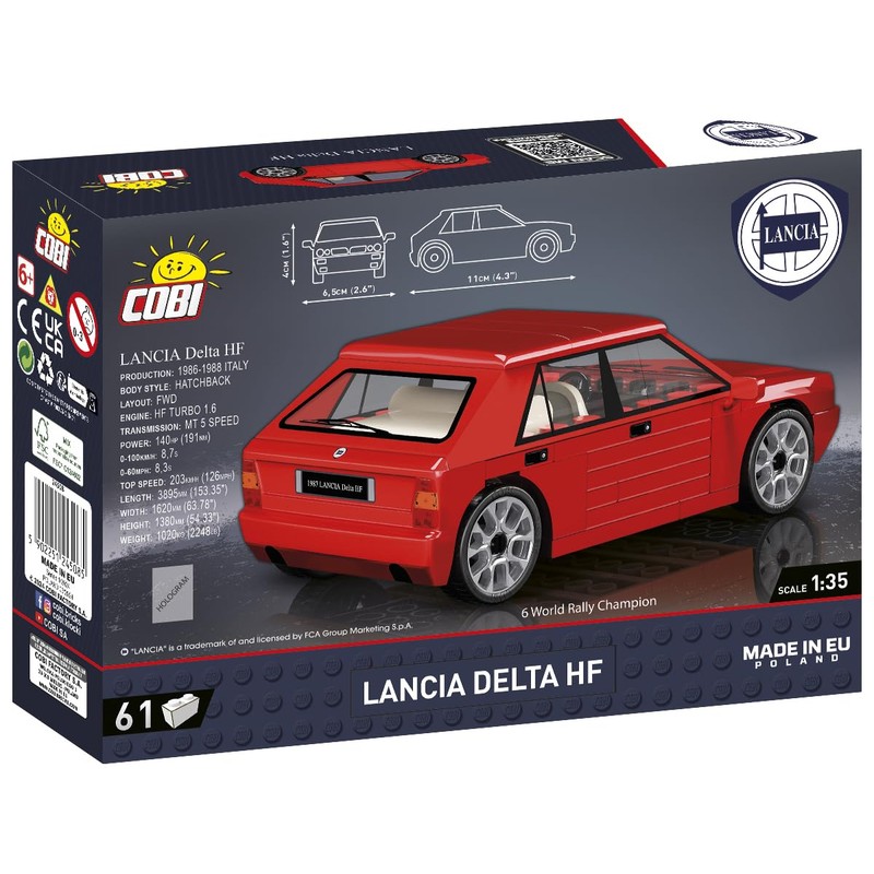 COBI 1987 Lancia Delta HF Vehicle