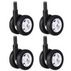 Cabilock 4Pcs Baby Walker Wheels Replacement Silent Swivel Stroller Caster