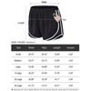 Fulbelle Pantalones cortos deportivos elásticos de doble capa para correr