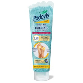 Podovis, Pediluvio Soothing Velvet Effect, Soft and Smooth Feet, Corn Removal, Eliminates Thickening of Skin, Massage and Exfoliating Effect, 150 ml