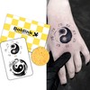Temporary Tattoos, semi permanent tattoos, 15-day long lasting tattoo sticker,