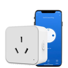 UanTii Tuya Smart Plug 16A Wifi intelligent Socket Outlet AU Plug Wireless Remote Timing Support Alexa and Google Home (Single Plug)