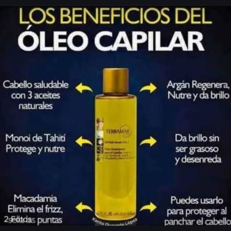 DUO OLEO TERRAMAR PARA EL CABELLO 98ML