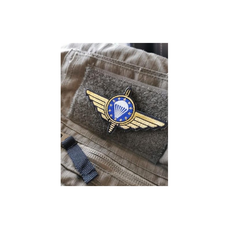 Copytec Embroidered EMFV Parachute Jumper Badge Paratrooper #42690