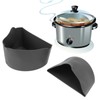 2 In 1 Slow Cooker Divider Reusable Food Grade Silicone