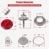 High performance Corvette Servo Piston Assembly with Cover, Snap Ring