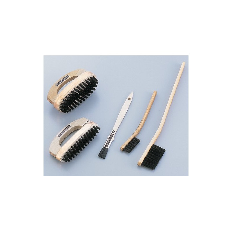 Stack & Optics Static Removal Brush STAC16 Bamboo Curved Pattern