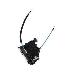 Partuto Rear Cargo Door Latch Lock Actuator for Ram ProMaster 1500 2500 3500 2014-2022, Black, Silver Tone, Mechanical Switch, Plunger Actuator, Manual Operation