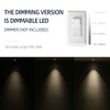 Aisilan Black and Gold LED Dimmable Directional Ceiling Spotlight Indoor