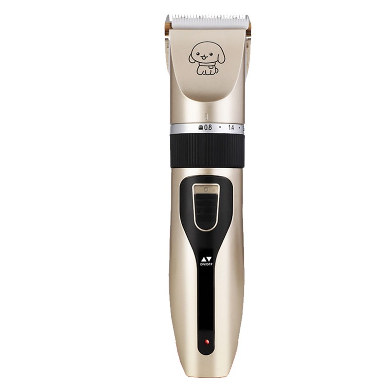 Pet Grooming Clippers Professional Low Noise USB Rechargeable Electric Cat