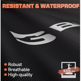 BCAN 450/550 LBS Foldable Mini Trampoline, 40"/48" Trampoline with Handle - Green, 40"