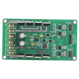H-Bridge DC, 10A Motor Driver Module Dual Motor Driver Module Board, N Channel for PWM Modulation 3-36V High Current Overload Peak Withstand 30A