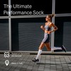 STOX Energy Socks, Women's Running Socks, Compression Class 23-32 mmHg,