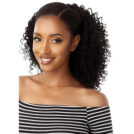 Outre Big Beautiful Hair Drawstring Ponytail 3B BOUNCY CURLS 18" (2)