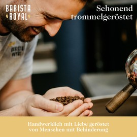 Organic Espresso Beans 500 g "Seleccion No.7" | Fresh Coffee Beans Direct from Papua New Guinea & Honduras | 100% Arabica Espresso Whole Beans | Ideal for Fully Automatic and Portafilter