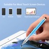2 in 1 Stylus Pens for Touch Screens,4 Pack Gradient