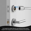 3-Piece Triangle Key Wrench and 3-Piece Key Ring, Anti-Rust Triangle