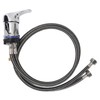 Shampoo Bowl Faucet Sprayer Kit 39.4in Hand Twist Faucet 47.2in