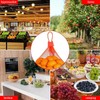 LxcshLjx 100Pcs Produce Mesh Bags, 20Inch Reusable Mesh Nylon Netting