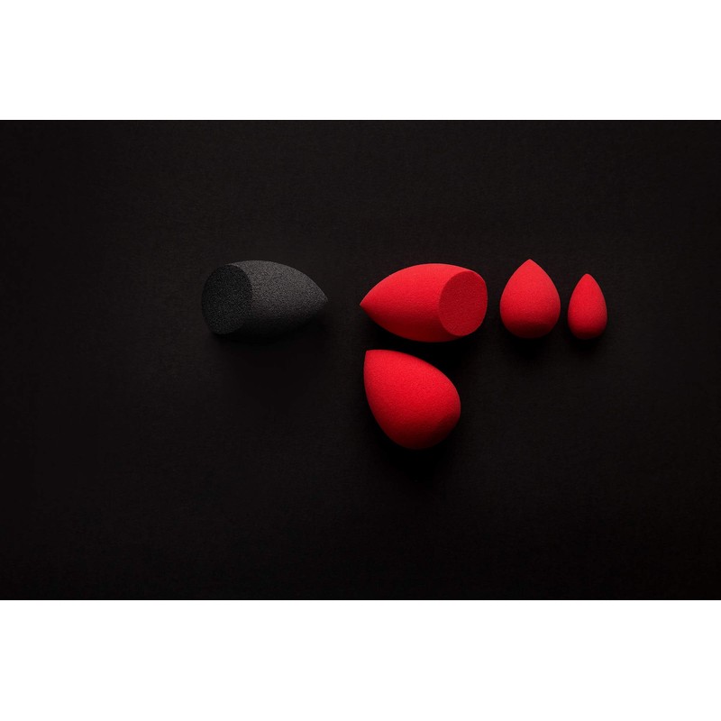 T4B KashŌki Raindrop Medium Red and Teardrop Makeup Sponge for