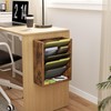 Creso hom Hanging Wall File Organizer, 6 Tier Wood Wall