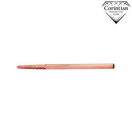 Corintian Nail Cutter Attachment Carbide Pointed Cone Bit Fine Extra Coarse for Manicure, Pedicure of Gel Nails, Acrylic Nails Accessories as Callus Cutter and Cuticle Remover (Medium)