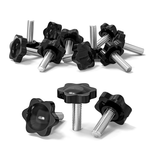 ORTAVA Pack of 10 Star Grip Screws, Screws with Handle
