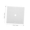 Outanaya Ground Pool Skimmer Cover Replacement Square Lid for Spxe