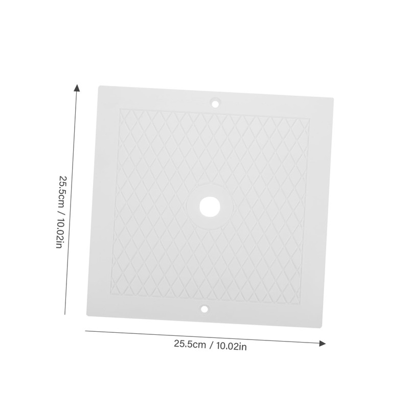 Outanaya Ground Pool Skimmer Cover Replacement Square Lid for Spxe