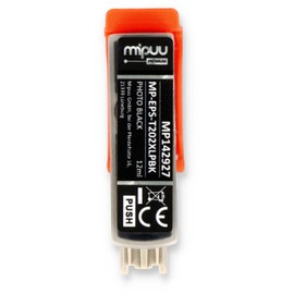 Mipuu Ink compatible with Epson 202 XL Photo-Black Expression Premium XP-6000 XP-6005 XP-6100 XP-6105