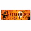 Happy Halloween Hanging Banner – 250cm Pumpkin and Bloody Handprint