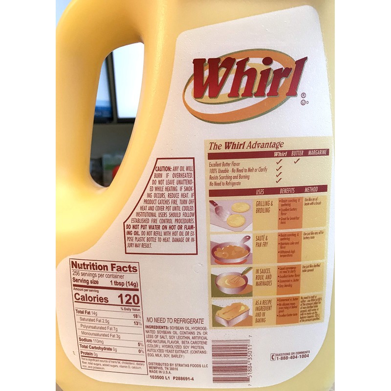 Whirl Butter Flavored Oil