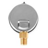 UHARBOUR Glycerin Filled Vacuum Pressure Gauge, 2-1/2" Clear dial,1/4" NPT
