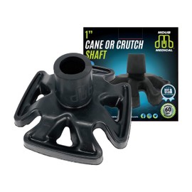 MDUB Medical All Terrain Tips - Heavy Duty Design & Sturdy Cane or Crutch Tips - Sand, Snow, Dirt, and Rain Tip - 3/4" | 2 Pack