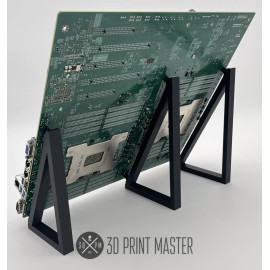 AMD, Intel EATX Vertical 60° Server Motherboard Stand for CPU Mining & Test Rig + 6X Screws