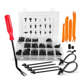 GOOACC 415 Pcs Car Retainer Clips & Fastener Remover - 18 Most Popular Sizes Auto Push Pin Rivets Set -Door Trim Panel Clips for GM Ford Toyota Honda Chrysler