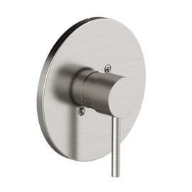 Design House 594382 Eastport II Contemporary Modern Valve Trim with Single-Handle Faucet and Escutcheon for Bathroom, Satin Nickel