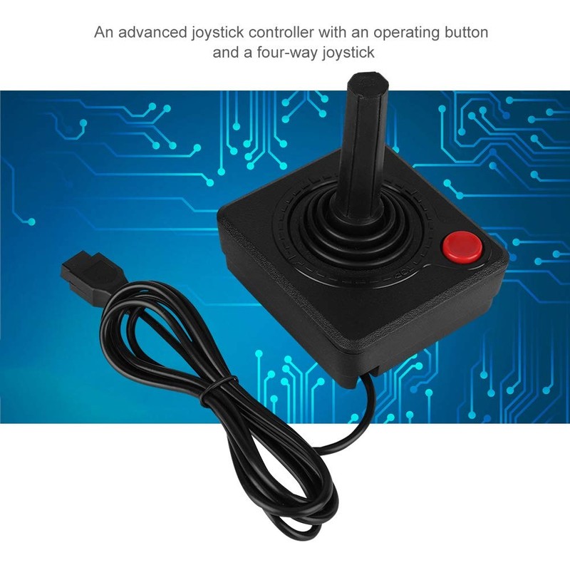 Joystick Controller for 2600, Ergonomic Design Game Control, High Quality